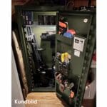 Vapenskåp SP8 Mini i grönt - kundbild vapenförvaring