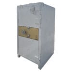 Värdeskåp med hög klassning. Vit.